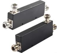 N-Type Female for coaxial Directional Coupler 800-2500MHz 200W | 50 Ohm Impedance, ≤1.20 VSWR, ≥20dB Isolation, For Signal Monitoring, Transmitter Measurement, , Indoor Distribution