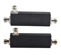 N-Type Female RF Coaxial Directional Coupler 800-2500MHz 200W 50 Ohm 5dB-40dB Low Insertion Loss ≤0.05dB Compatible with Communication and Indoor Signal D(30DB)