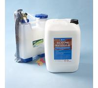 N-Virol Water Repellent Masonry Sealer 25LTRS Silicone Waterproofer - ONE Coat Application. with Draper knapsack Sprayer (1)