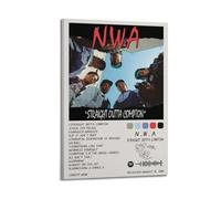N.W.A Straight Outta Compton Album Art Wall Poster - Interior Decoration for Bar, Restaurant, Living Room - 12x18inch(30x45cm) Frame-style-26