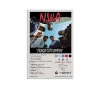 N.W.A Straight Outta ComptonPosters for Bedroom Aesthetic Poster Decorative Painting Canvas Wall Art Living Room Posters Bedroom Painting Wall Art DecorUnframe-style12x18inch(30x45cm)