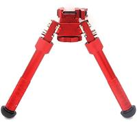 N/W Adjustable Height Rifle Bipod 6-9 Inches, Suitable for 22mm Slide Rail, Bipod Adjustable 360 Degree Rotation