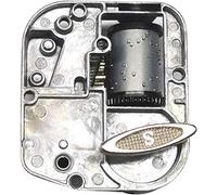 N/W Windup Silver Plating Center Clockwork Mechanism DIY Music Box Movement with Tune - Merry Christmas