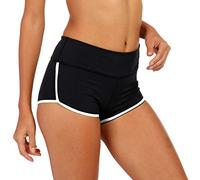 N/X Women Hot Pants Sports Shorts Elastic Waist Summer Fitness Yoga Shorts Pyjama Bottoms Lounge Shorts Sleep Shorts Pajama Shorts Retro Shorts Mini Pants Bodycon Short