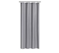 N&Y HOME Hotel Quality Fabric Shower Curtain or Liner, Machine Washable, Water Repellent - Grey 36" x 72"