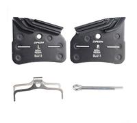 N03A Bicycle Disc Brake Pads, Compatible M9120 M8120 M7120, 4-Piston Aluminum Heat Sink Design, High Density Resin Material, Heat Resistant Brake Pads