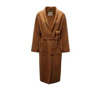 N0518 Cappotto WO Wool/Cashmere Coat - female - Emma&Gaia - Belted Coats - Brown - M - Coats M