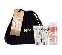 N07 Indulgent Bathing 3 Piece Gift Set, Beautiful Skin Blissful Body Wash, Completely Quenched Body Milk, FULL SIZE - Instant Results Nourishing Hydration Mask