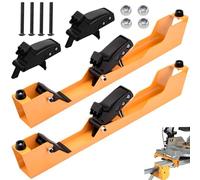 N087371 DW7231 Miter Saw Mounting Brackets Compatible With De-Walt DW723, DWX723, DWX724, DWX725, DWX725B, DW730, DE7030, DW7231 Heavy Duty Miter Saw Stand