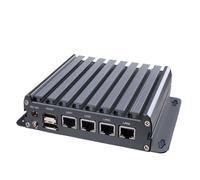 N100/300 industrial computer 4 network ports mini soft routing visual inspection industrial all-in-one microcomputer(N100)