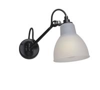N104 Bathroom Wall Lamp Black/ Polycarbonate - DCWéditions