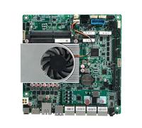 N150 ITX Industrial Motherboard 4 Cores CPU 10G Ethernet 4x2.5Ghz Ports Automation Soft Router Mainboard