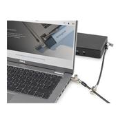 N17 2.0 Keyed Dual Head Laptop Lock for Dell Devices Master Keyed (25 locks + Masterkey)