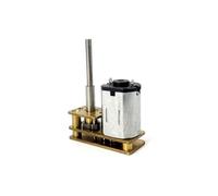 N20 All Metal Gear electronic starter DC 1.5V-6V 550RPM-2200RPM Slow Speed High Torque Flip Robot Car Model 3V 3.7V 4.2V 5V MQXFCZUX