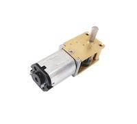 N20 All Metal Gear electronic starter DC 3V-12V 4RPM-380RPM Slow Speed High Torque Long Shaft 8mm Engine Worm Reduction electronic starter BIANMTSW(F 95RPM-381RPM)
