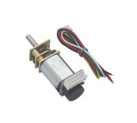 N20 DC 3V 6V 12V Encoder Gear Motor 19-3000RPM Speed Reduction Gear Reducer Motor Geared Motors 1Pcs(Without mount,3V 1500RPM)