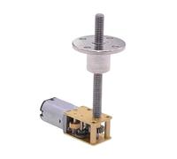 N20 DC reduction motor 3V6V12V screw shaft upgrade sliding motor accessories flange coupling(6V 8rpm,Motor-Flange)