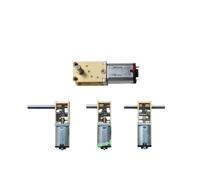 N20 Full Metal Gear Box electronic starter Singal/Dual Shaft/Long Shaft DC 3V 6V 12V 4RPM-381RPM Slow Speed Large Torque DIY Eleltric Lock MQXFCZUX(A 4RPM-16RPM,Long Shaft)