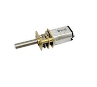 N20 Full Metal Gearbox Gear electronic starter DC 3.7V 5V 6V 152RPM Slow Speed High Torque 12GAN20 electronic starter Long D-axis for Robot EKFBQBGW