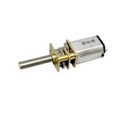 N20 Full Metal Gearbox Gear electronic starter DC 3.7V 5V 6V 152RPM Slow Speed High Torque 12GAN20 electronic starter Long D-axis for Robot BIANMTSW