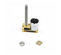 N20 Full Metal Gearbox Gear electronic starter DC 3V-6V 15rpm-300RPM With 35mm M4 Thread Flip Output Shaft 35mm linear actuator. BIANMTSW((B)22 rpm)