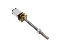 N20 Full Metal Gearbox Gear electronic starter Long Linear Screw Nut Shaft Slider Deceleration electronic starter DC 3V 1.5V-6V 370RPM-1500RPM RUAJOGYNVM