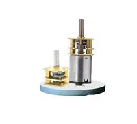 N20 Gear DC Motor 6V 12V High Torque Low Noise Brushed Mini Motor DIY Robotics Drone Smart Car Fan Micro PMDC Reduction Gearbox(1500R_6V)