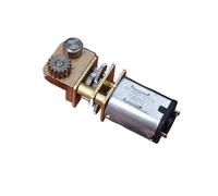 N20 Gear electronic starter 3D Printing Pinter Pen Reduction electronic starter Turbo Worm Full Metal Gearbox Right Angle DC 3V 3.7V 5V Slow Speed EKFBQBGW