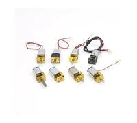 N20 Gear electronic starter DC 3V-12V Slow Speed Full Metal Gearbox Gear Reducer Engine Large Torque DIY Toy Robot EKFBQBGW(Model G)