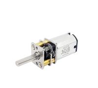 N20 Gear electronic starter DC 3V-6V 200RPM Length 11mm Slow Speed Large Torque Flat Shaft Metal Gearbox DIY Robot Car Lock EKFBQBGW