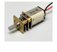 N20 Gear electronic starter DC 3V-6V 36RPM Slow Speed Large Torque Reduction electronic starter Full Metal Gearbox 7mm D Shaft Robot Model Lock MQXFCZUX