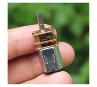 N20 Gear electronic starter Full Metal Gearbox Reducer DC 3V-6V 86RPM Slow Speed DC Gear electronic starter MQXFCZUX