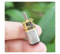 N20 Gear electronic starter Full Metal Gearbox Reducer electronic starter DC 3V-6V 5V 70RPM Slow Speed Smart Robot RC Boat Toy Accessories MQXFCZUX