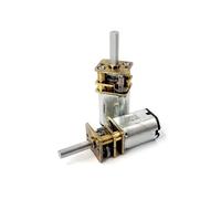 N20 Gear electronic starter Reducer Precision Gearbox Slow Speed DC1.5V 3V 3.7V 5V 47-190RPM Large Torque All-metal Gear Reducer MQXFCZUX