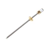 N20 Guide dc gear electronic starter 3V6V12V Stainless steel Fast thread Flange Shaft T5 DIY Lift platform Conveyor belt 4MM thread CZAOINCU(150rpm,6V DC)