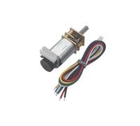 N20 Metal Gear electronic starter DC 3/6/12V Encoder Gear electronic starter 19-3000RPM Slow Speed Reduction Gear Reducer electronic starter Geared Motors IDGTTLDF(71 revolutions per m)