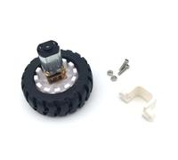 N20 Metal Gear electronic starter DC 6V Encoder electronic starter 30-3000 RPM electronic starter with 43MM Wheel Screws Mounting Bracket Coupling Kit(40 RPM)