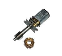 N20 Precision Micro Gear Motor 3V-6V All-Metal Gear Folding Landing Gear Worm Gear Motor 1:300 Deceleration Ratio