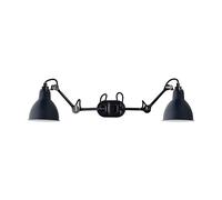 N204 Wall Lamp Double Matt Black & Matt Blue