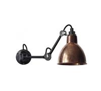 N204 Wall Lamp Matt Black & Raw Copper