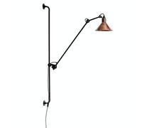 N214 Wall Lamp Matt Black/ Raw Copper