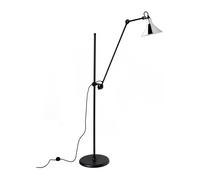Lampe Gras N215 Floor Lamp Mat Black & Chrome