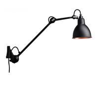N222 Wall Lamp Matt Black & Matt Black/ Copper