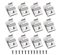 N268241 N086039 Belt Clips 304 Stainless Steel Drill Clips Tool Hooks for Dewalt 20V Power Tools, Compatible with, DCD980, DCD985, DCD980L2, DCD985L2,Includes Screws and Drill Tool Hooks（12-pcs）
