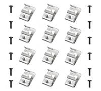 N268241 N086039 tool belt Clip Buckle and belt clip with drill clip for Dewalt 20V Power Tools，Compatible with DCD980, DCD985, DCD980L2, DCD985L2.Includes Screws and Drill Tool Hooks(12 pack)