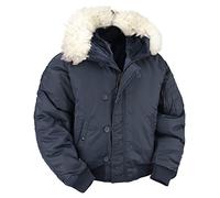 N2B Extreme Weather Flight Jacket. (L, Navy)