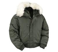 N2B Extreme Weather Flight Jacket. (M, Olive)