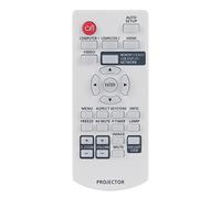 N2QAYA000116 Replace Remote Control fit for Panasonic Projector PT-LB332 PT-LB360 PT-LC55U PT-LC56U PT-LC75U PT-LC76U PT-LW312 PT-LW362 PT-LW362E PT-LW362U PT-LW373 PT-LW373E PT-LW373U PT-P1X200