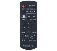 N2QAYB000417 Replacement Remote Control Fit for Panasonic Home Theater Audio System SC-ZT1 SC-ZT2 SC-ZT2s SCZT1 SCZT2 SCZT2s