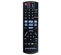 N2QAYB000577 Remote Control Replacement for Panasonic Blu-Ray Disc Player DMP-BD75 DMP-BDT301 DMP-BD75 DMP-BD75EB DMP-BD75EB-K DMP-BD75EE-K DMP-BD75EF-K DMP-BD75EG-K